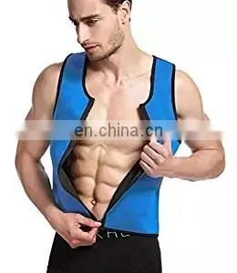Gym Mens Weight Loss Shapewear Neoprene Slimming Vest Sweat Sauna Suits thumbnail-2