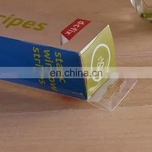 Manufacturer Custom Clear PVC Rectangle Packaging Box,wiper Packaging Box With Custom Logo Printing thumbnail-2