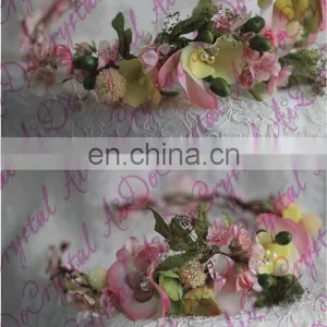 Aidocrystal Elegance Wedding Party Bridal Fascinators,fashion Flower Crown,women Hair Accessories thumbnail-3