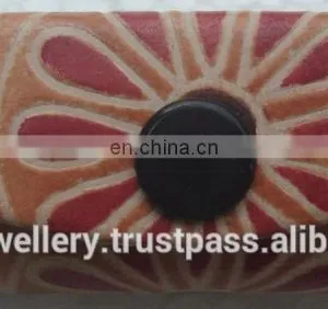 Designer Leather Lipstick Case Manufacturer, Original Leather Lipstick Case Exporter thumbnail-3