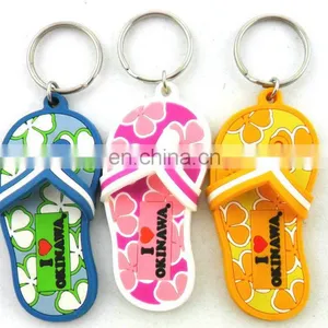 Wholesale Lovely Customized Soft PVC Flag Keychain thumbnail-4