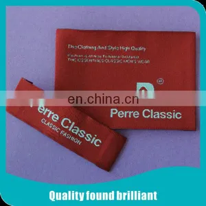 Customized High Density Damask Woven Label Manufactory thumbnail-1