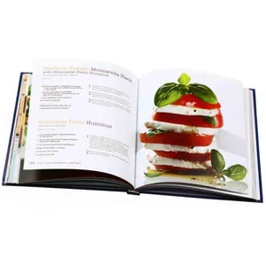 Full Color Hardcover Book Custom Cookbook Printing thumbnail-1