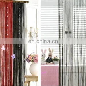 Modern Metallic Fringe String Curtain thumbnail-6