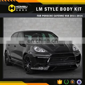 High Quality Aero Spare Body Kit for Porsch-e Cayenne 958 TURBO Wide Body LA Style thumbnail-1