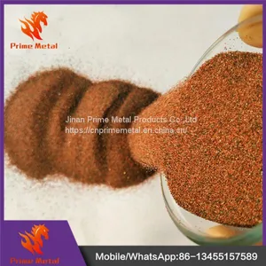 Rock Garnet Sand 30 60 Mesh for Sandblasting thumbnail-1