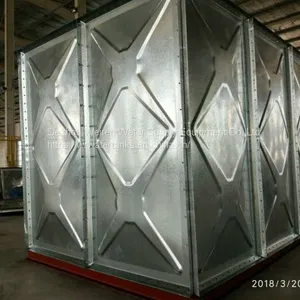 Firefighting Galvanized Steel Water Tank thumbnail-1