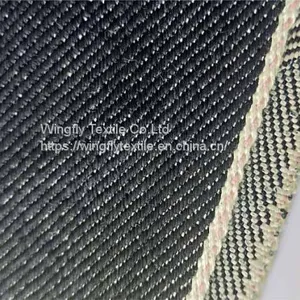 25oz Affordable Heavy Selvedge Denim Jeans Fabric Manufacturers W93933 thumbnail-1