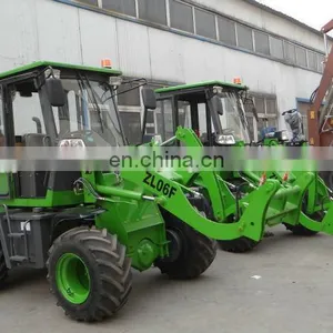 4X4 0.6ton Mini Wheel Loader ZL06 CE Shovel Wheel Loader thumbnail-6