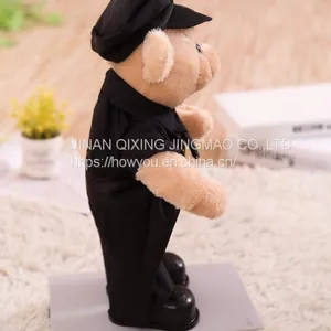 China Manufacture Custom Plush Police Teddy Bear on Sale thumbnail-2