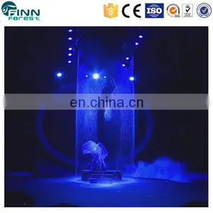 Waterfall Writing and Graphic Digital Water Curtain Fountain thumbnail-3