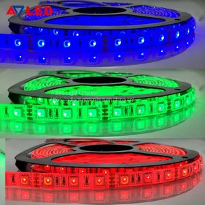 Adle Light Led Tape Light ul 12v 24v 5050 Smd 60leds IP67 Milky Silicone Tube Led Strip Rgb thumbnail-1