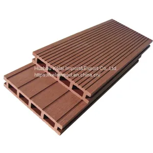 Anti Crack Traditional Wpc Hollow Decking thumbnail-1