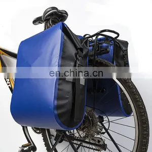 REACH Test 500D PVC Waterproof Bicycle Bag Bike Seat Bag With Hook Quick Release thumbnail-2