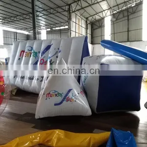 Airtight Triangle Floating Anchor Buoy Inflatable Advertising Billboard With Customized Logo thumbnail-5