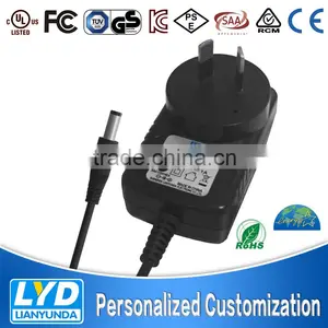 Shenzhen Factory Provide 220v ac to 6v dc Power Adapter With UL FCC CE GS SAA Approvals thumbnail-3