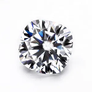 Moissanite 3.50 Carat Brilliant Cushion Cut Moissanite for Ring Pendant Making thumbnail-1