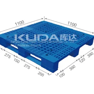 Warehouse Export Used 1111E WGCZ PLASTIC PALLET（BUILT-IN STEEL TUBE）from China thumbnail-1