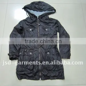 Girls Multi Pockets Jacket With Fabrics 100% Cotton Canvas. thumbnail-1