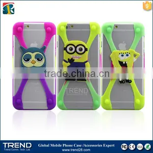New Arrival Fit for 1~6 Inches Color Changing Color Fading Gradient Color Silicon Bumper Case thumbnail-1