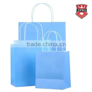 Hot Sale Paper Kraft Bags With Handles Gift Bag Christmas Brown Paper Gift Bags thumbnail-1