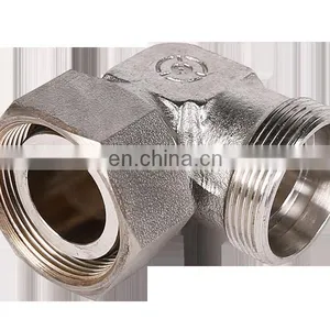 OEM Adapter Hose Fitting 90 Degree Elbow Bsp Male 60 Degree Seat to Bsp Male O-Ring Adjustable Stud for 1bg9-Og Hydraulic thumbnail-2