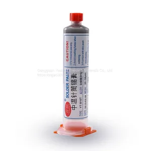 Syringe Solder Paste Sn64Bi35Ag1 SMT Solder Tin Environmentally Friendly Solder Paste thumbnail-3