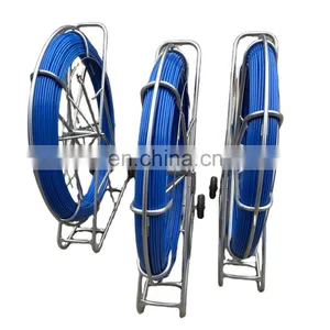 Tracable Fiberglass Rodding Cane 8mm*300m Conduit Snake Rod High Tensile Frp Duct Rodder thumbnail-1