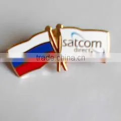 Custom Russia Flag Pins Friendship Pins thumbnail-1