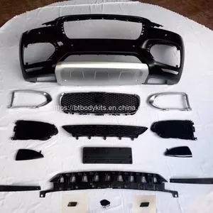 BT 2016-UP Jaguar F-PACE SC Front Bumper With Lumma Style Diffuser Combo thumbnail-1