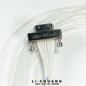 Microrectangular Connector J20J-15TJ-JC-300MM J20J-15ZK-JC-300MM thumbnail-2