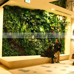 China Professtional Manufacturer Make Indoor Imitated Artificial Green Plants Wall thumbnail-1
