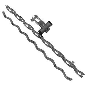 China Fiber Optic Equipment Hanging Clamp 200m 400m 800m Span ADSS Cable Clamp Accessories thumbnail-2