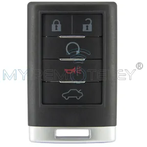 FCC OUC6000066 Remote Key 5 Button Trunk 315Mhz for Cadillac CTS DTS 2008-2013 PN:20998255 thumbnail-1