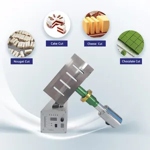 Customized 20kHz Ultrasonic Cake Cutting Machine Ultrasonic Sandwich Cutter for Airline Food thumbnail-4