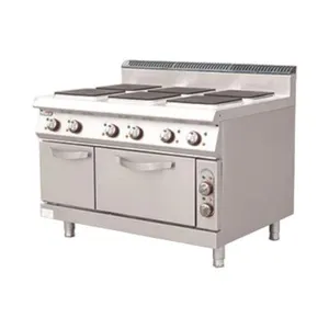 XKE/HKE-DBJ-900-4F Electric 4 Square Hot Plates With Oven thumbnail-3