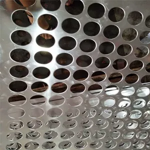 Perforated Metal Mesh Stainless Steel 304 Round Hole Decorative Sheet thumbnail-1