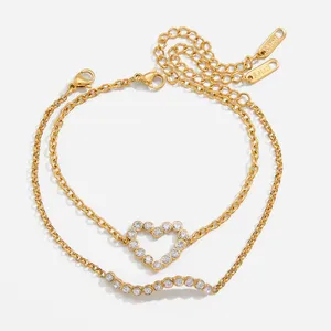 Low MOQ Hypoallergenic 316L Stainless Steel Bracelet With 2-Year Color Retention thumbnail-4