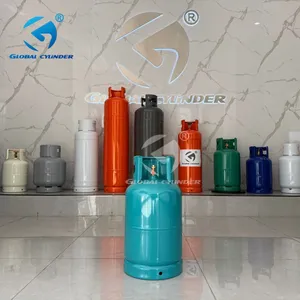 Factory Direct Sale 12kg 12.5kg Refillable LPG Gas Cylinder Durable Steel for Home Kitchen Tanzania Rwanda Somalia Guatemala Honduras Dominicana thumbnail-5