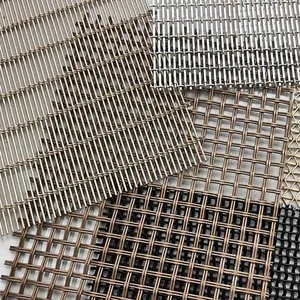 Embossed Woven Mesh in SUS 201/304/316 Stainless Steel for Protective Support Applications thumbnail-5