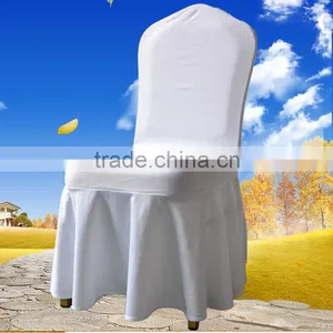 Spandex Chair Cover With Skirt thumbnail-5