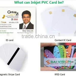 MDI11Custom Plastic Inkjet Printable T5577 Chip Plastic id Cards thumbnail-1