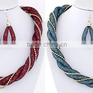 Cheap Wholesale Fashion Bridal Charming Crystal Jewelry Set thumbnail-2