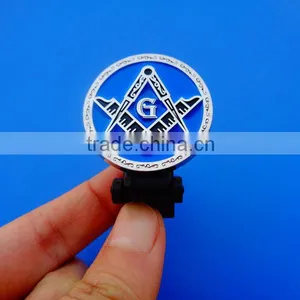 Free Mason Design Decorative Clothing Metal Clip thumbnail-2