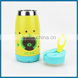 Handle in Cap Stainless Steel Vacuum Bottle thumbnail-3