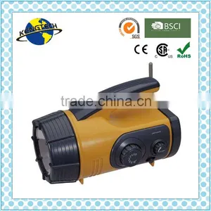Compact Torch Radio With Siren thumbnail-1