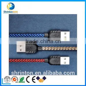 Wholesale 1M Nylon Braided Micro Usb Data Cable thumbnail-1
