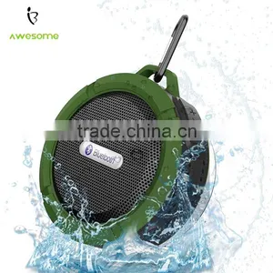 (Hot) 2016 Bluetooth Waterproof Speaker With Hook, Portable Bluetooth Speaker, Waterproof Bluetooth Speaker With Suction Cup thumbnail-1