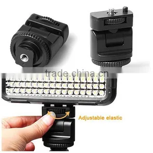SHOOT XT-160 5000-5800K LED Video Light Camcorder Lighting Lamp Camera CN-160 Standard ISO 518-2006 Hot Shoe thumbnail-4