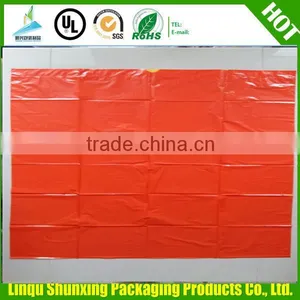 Heavy Duty Black Garbage Bag / Drawstring on Roll Trash Bag thumbnail-4